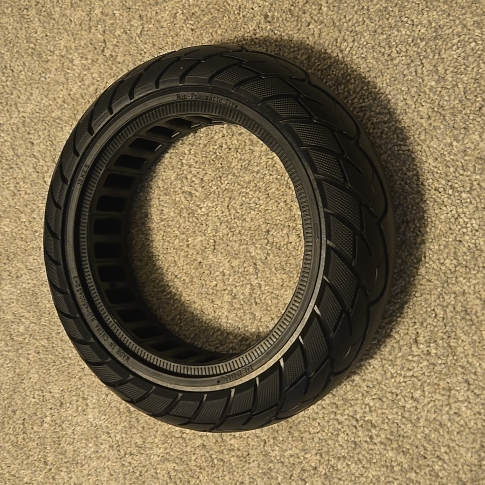 10inch Solid Rubber Tire, Shock Absorbing Solid Tire, Tubeless Honeycomb Tire